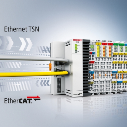 EtherCAT TSN 耦合器 EK1000：通过交换式以太网实现 EtherCAT 通讯  轻松连接 EtherCAT 与 TSN 网络